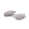 Non-Tarnish 304 Stainless Steel Pendants STAS-G291-16P-2