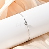 304 Stainless Steel Bangles for Women BJEW-C088-02P-3