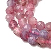 Natural Pink Tourmaline Beads Strands G-N342-33C-4