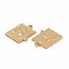 Ion Plating(IP) 304 Stainless Steel Bigs Pendants STAS-B031-16G-3