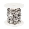 304 Stainless Steel Paperclip Chains STAS-K209-07P-3