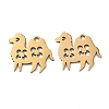 201 Stainless Steel Pendants STAS-F337-04G-1