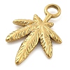 Ion Plating(IP) 304 Stainless Steel Pendants STAS-P379-02A-G-2