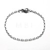 Tarnish Resistant 316 Surgical Stainless Steel Box Chain Bracelets BJEW-JB01865-7