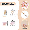 90Pcs 2 Styles Opaque Acrylic Imitation Gemstone Beads OACR-TA0005-14E-4