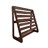 5-Tier Triangle Shape Wood Earring Riser Display Stands ODIS-K004-03-2