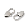 316 Stainless Steel Lobster Claw Clasps STAS-S180-01P-2