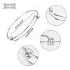 16Pcs Adjustable 304 Stainless Steel Expandable Bangle Making BJEW-DC0001-01-5