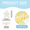 1Bag Mixed Styles Glass Beads GLAA-TADJ0001-10C-3