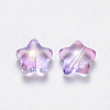 Spray Painted Glass Beads LS-GLAA-R211-04-E02-2