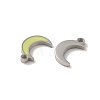 304 Stainless Steel Enamel Charms STAS-L022-333P-2