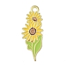 Alloy Enamel Pendants ENAM-P258-04I-G-1
