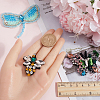 Gorgecraft 3Pcs 3 Styles Alloy with Rhinestone DIY-GF0009-56-3