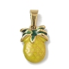 304 Stainless Steel Enamel Fruit Vegetable Charms STAS-F336-02A-G-1
