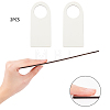 Unfinished Natural Wood Door Knob Hangers DIY-CN0001-16-6