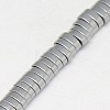 Electroplate Non-magnetic Synthetic Hematite Beads Strands G-J167-07-3