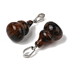 Natural Mahogany Obsidian Pendants G-B127-03P-08-3