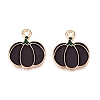 Thanksgiving Day Theme Alloy Enamel Pendants X1-ENAM-T020-35L-1
