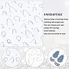 Unicraftale DIY Earring Making Finding Kit STAS-UN0038-49-5