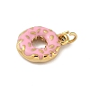 304 Stainless Steel Enamel Pendants STAS-M120-03B-G-2