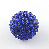 Transparent Resin Rhinestone Graduated Beads RESI-S314-12x14-13-2