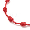 Nylon Braided Knot Cord Bracelet BJEW-JB08369-01-4
