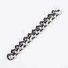 Men's Jewelry Making 201 Stainless Steel Curb Chains CHS-A003B-1.2mm-2