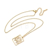 304 Stainless Steel Necklace NJEW-D330-01G-05-2