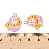 Easter Alloy Enamel Pendants ENAM-I055-01KCG-08-3