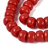 Opaque Glass Beads Strands GLAA-NH0002-B01-C04-3