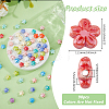 3Strands Handmade Porcelain Beads Strands PORC-DC0001-07-2