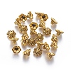 Tibetan Style Bell Filigree Bead Caps LS-TIBE-A23845-AG-FF-2