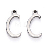 Tarnish Resistant 201 Stainless Steel Charms STAS-R105-C-1