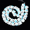 Handmade Bumpy Lampwork Beads Strands LAMP-Q031-015-2