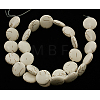 Synthetic Magnesite Beads Strands TURQ-D063-7-3