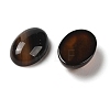 Natural Black Agate Cabochons G-B082-06-2