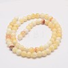Natural Honey Jade Bead Strands G-K153-B26-12mm-3