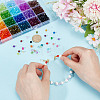 2380Pcs 28 Colors Transparent Acrylic Beads TACR-PH0001-87-3
