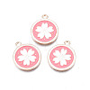 Alloy Enamel Pendants ENAM-S115-148A-1