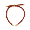 Nylon Cord Silder Bracelets MAK-C003-01G-28-2