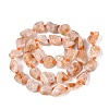 Raw Rough Natural Citrine Beads Strands G-N362-10A-01-3