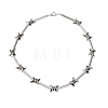 Unisex 304 Stainless Steel Necklaces NJEW-C115-01AS-4