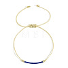 Handmade Glass Seed Beads Braided Bead Bracelets LE4581-4-1