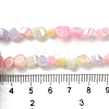 Rainbow Color Dyed Natural Freshwater Shell Beads Strands X1-SHEL-G018-02E-4