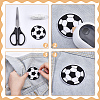 10Pcs Polyester Computerized Embroidery Iron on Sew on Patches PATC-WR0001-34-3