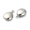 Non-Tarnish 304 Stainless Steel Pendants STAS-L024-008P-2