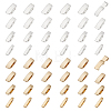 48Pcs 8 Styles Eco-Friendly Brass Watch Band Clasps KK-PH0015-11-1