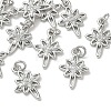 SHEGRACE Brass Clear Cubic Zirconia Charms XGRQ4G713-697P-1