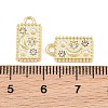 Alloy Crystal Rhinestone Pendants AL-CBA415D-24G-3