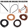 5M Round Braided Cowhide Letter Cord WL-GF0001-34A-03-5